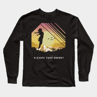 social energy Elevate Your Energy Long Sleeve T-Shirt